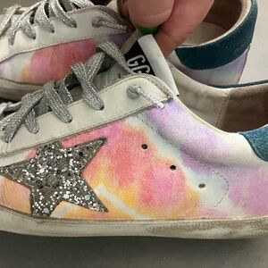 Golden goose tie dye 6.5